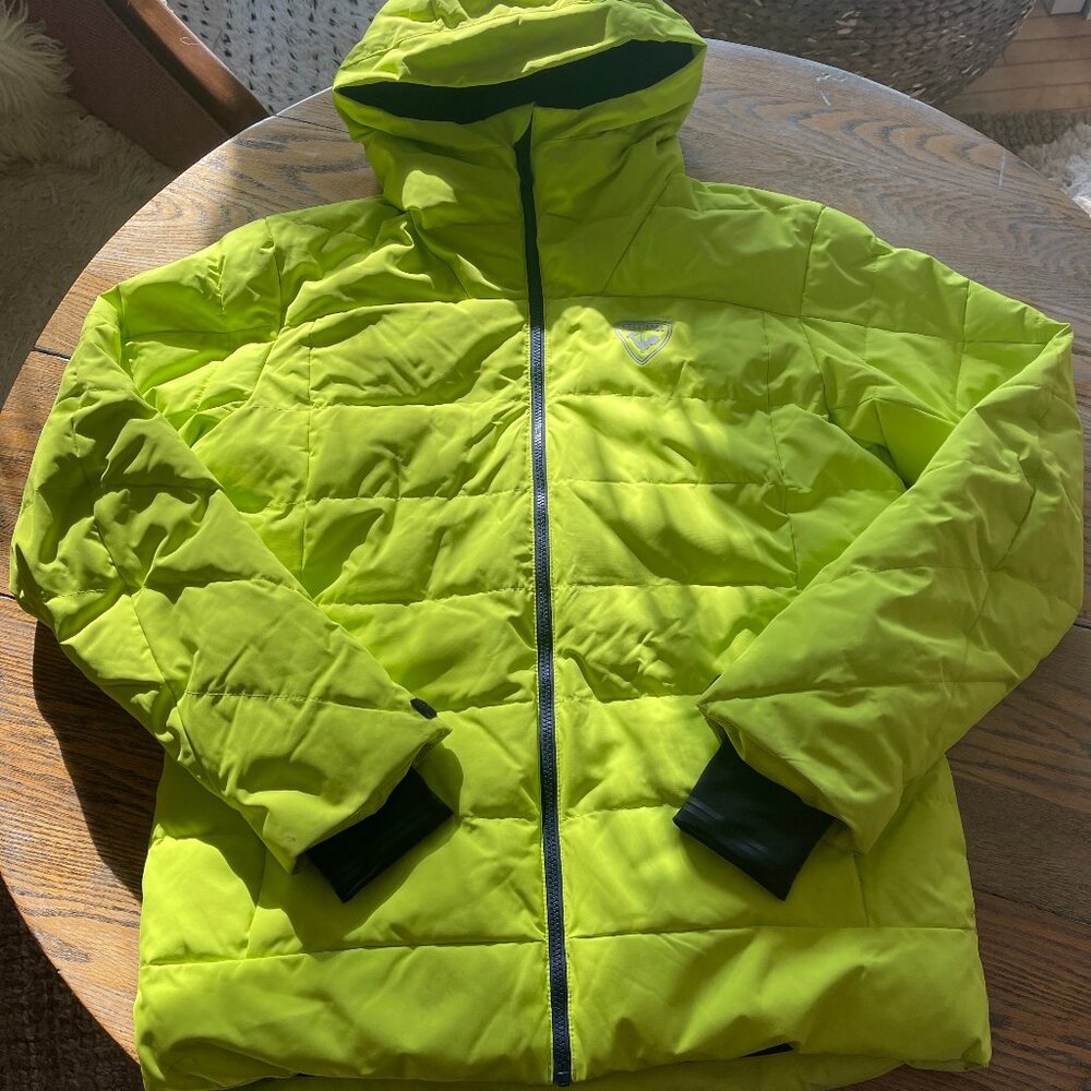 ROSSIGNOL Rapide quilted warm hooded coat/nice condition/